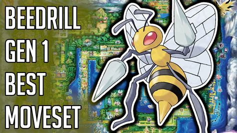 beedrill moveset gen 1